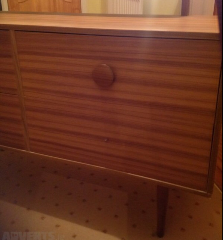 old retro chest of drawers